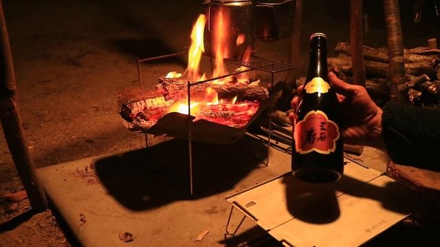 DDタープ 3×3内の設営紹介と焚き火と熱燗と酒の肴で年末ハンソロキャンプ 【冬】【おすすめタープ】【キャンプご飯】 смотреть онлайн