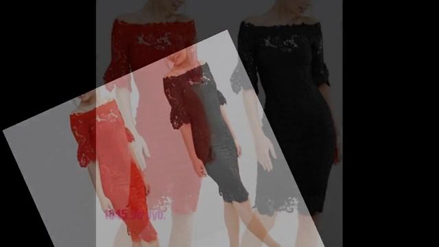 Одежда с AliExpress - Гипюровое платье смотреть онлайн