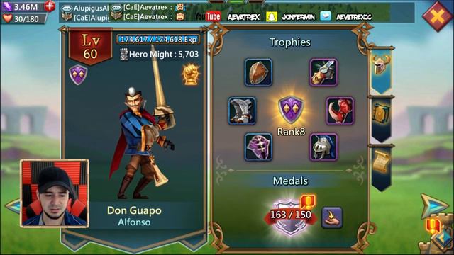 Don Guapo to Legendary! Take Advantage of Hero Rotations! Lords Mobile смотреть онлайн