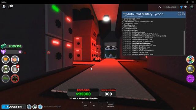 ROBLOX MILITARY TYCOON AUTO-RAID SCRIPT смотреть онлайн