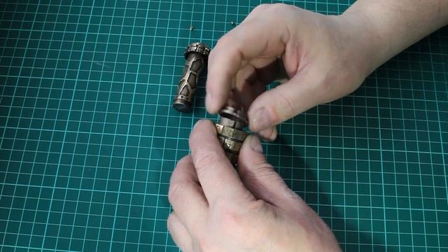 Бронзовая флешка - криптекс стимпанк ручной работы . Handmade steampunk cryptex USB смотреть онлайн