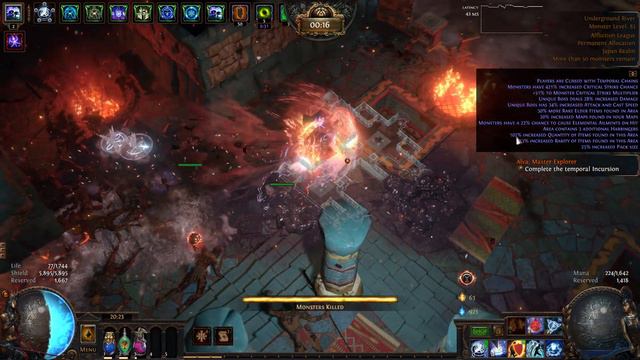 POE 3.23 Wintertide Brand Build, T16 Map
