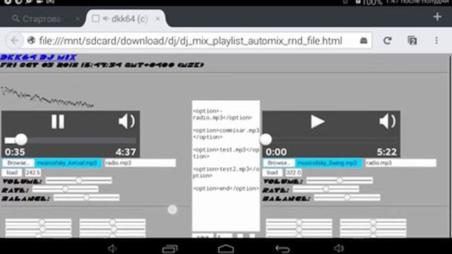 dkk64 (c) MobiDig&Co. DJmix html 5... js 107.5 engels смотреть онлайн