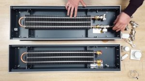 Конструкция внутрипольных конвекторов TECHNO USUAL. Подключение данных приборов и область применени