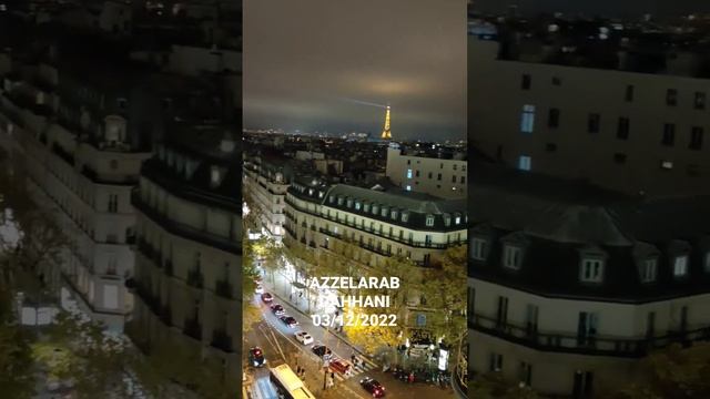 Paris ?? vue du haut de Printemps Haussmann saint lazar 03/12/2022 смотреть онлайн