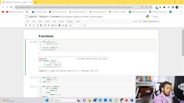 Functions | Module 4 | Python Bootcamp смотреть онлайн