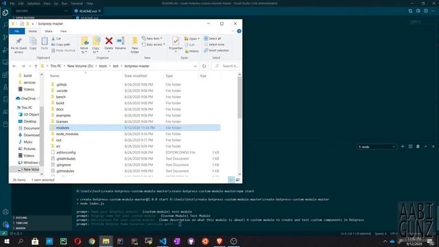 Create custom module in Botpress смотреть онлайн