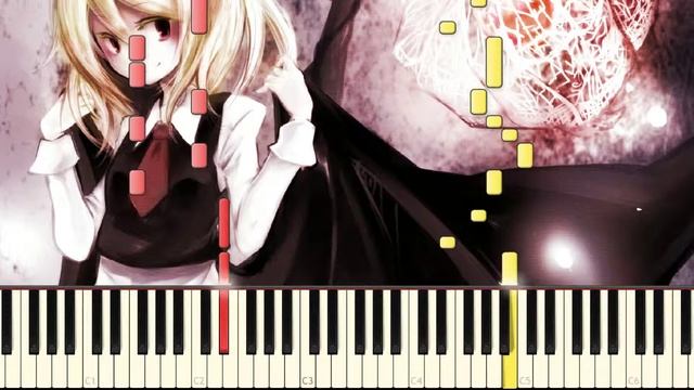 [Easy Piano] EoSD Stage 1 Boss | Apparitions Stalk the Night смотреть онлайн