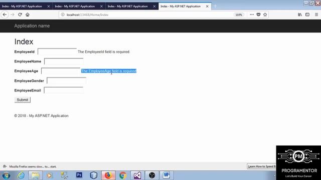 21 | Data Annotation In ASP.NET MVC | Required Data Annotation | Form Validation (Hindi/Urdu) смотреть онлайн