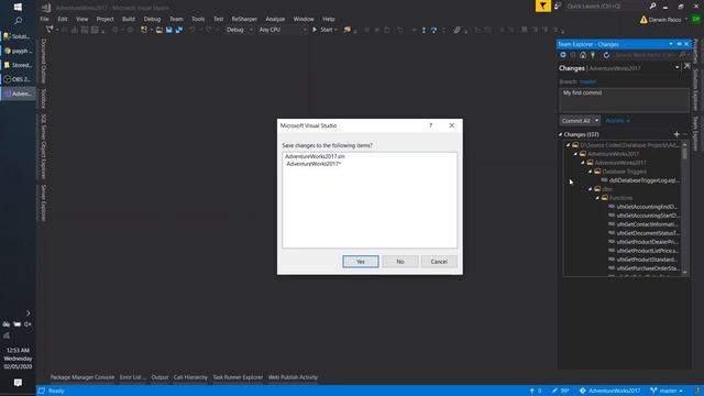 How To Put Your SQL Server Database in Version Control (Git) смотреть онлайн