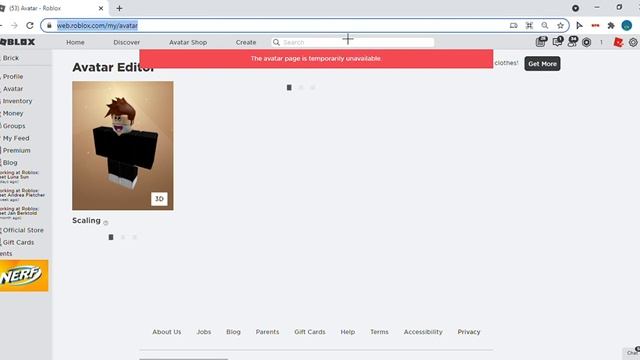 Roblox Avatar Editor Down :( смотреть онлайн
