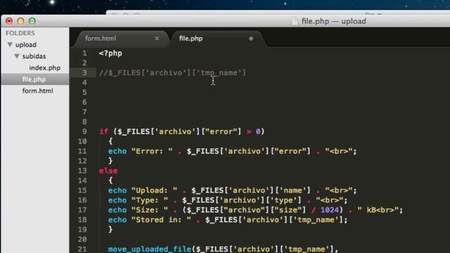 Como subir archivos con PHP - tutorial смотреть онлайн