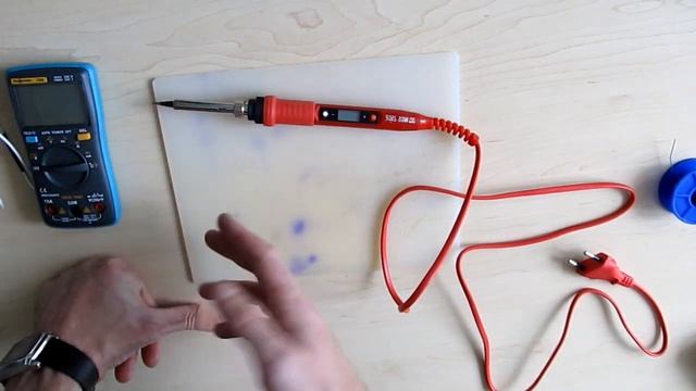 Отличный паяльник с регулировкой температуры(с дисплеем) за смешные деньги из Китая(AliExpres)