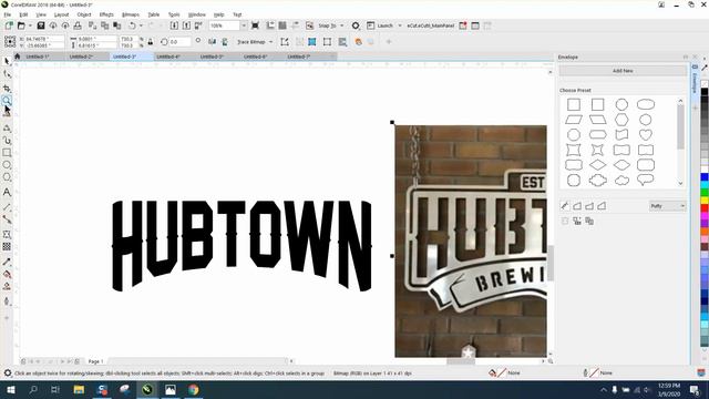 Corel Draw Tips & Tricks Logo re shape your font Part 3 смотреть онлайн