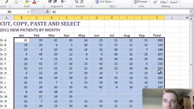 Excel Video 209 Shift + End + Arrow Key смотреть онлайн