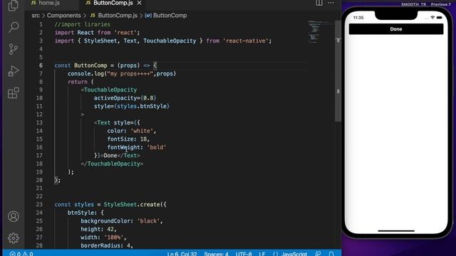 #1 How to make Custom Button in React Native || Gulsher Khan #reactnative #customButton смотреть онлайн
