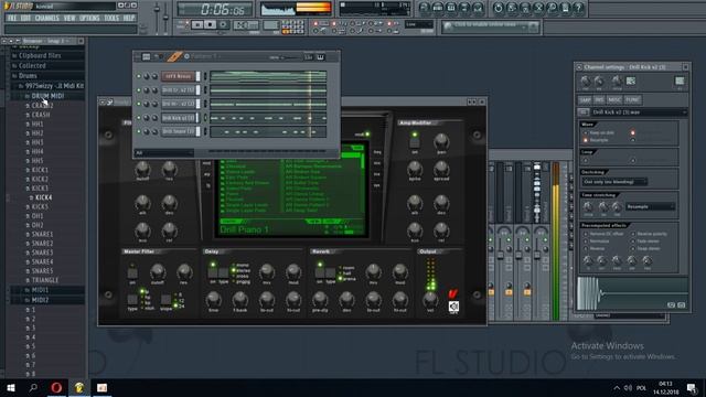 UK/NY DRILL MIDI PACK 100 MIDI FILES + 100% ROYALITY FREE | @997SWIZZY