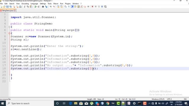 Lecture 10 part 3: substring in java in hindi смотреть онлайн