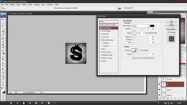 Adobe Photoshop CS3 Avatar Tutorial. смотреть онлайн