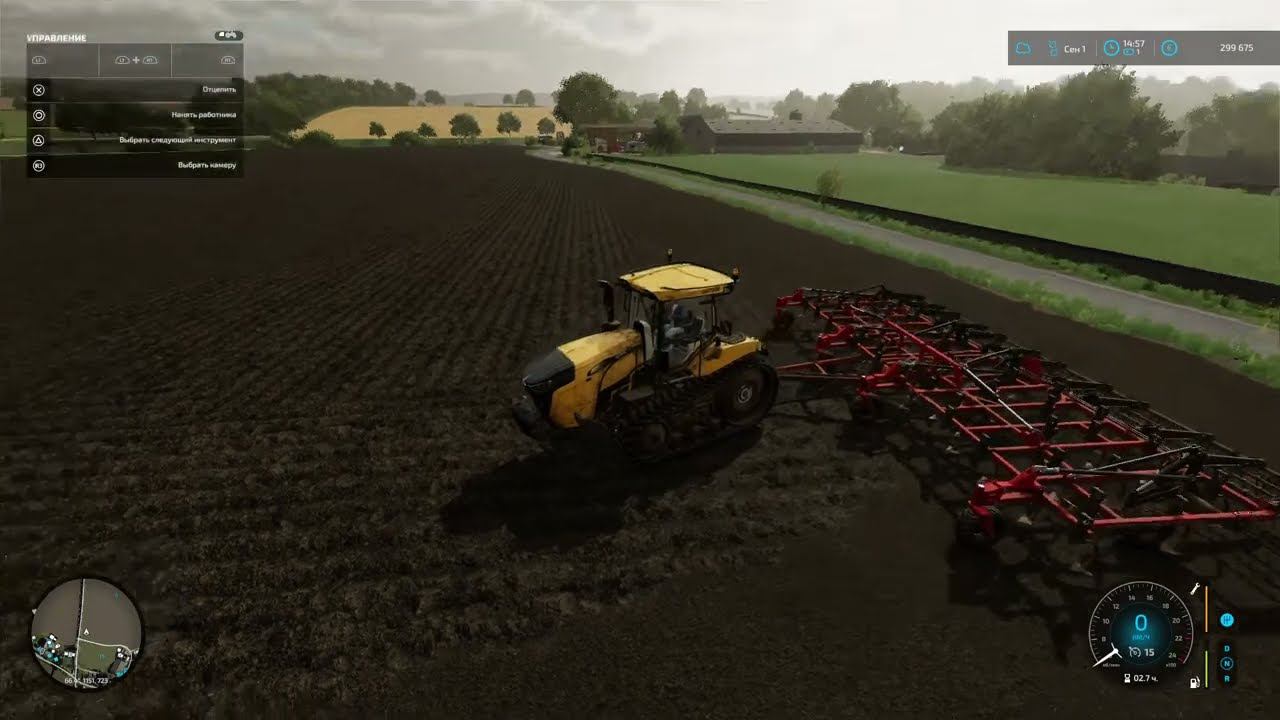 (PS4 Pro) FS 22 КФХ Устинка. Calmsden Farm #08 смотреть онлайн