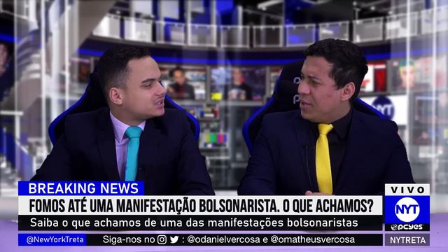 Fomos em uma manifestação do BOLSONARO e MUDAMOS nossa opinião смотреть онлайн