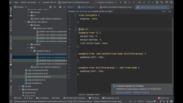 #29 Джедай веб разработки. Испрвление перегрузки бокового меню Routing MatTree смотреть онлайн