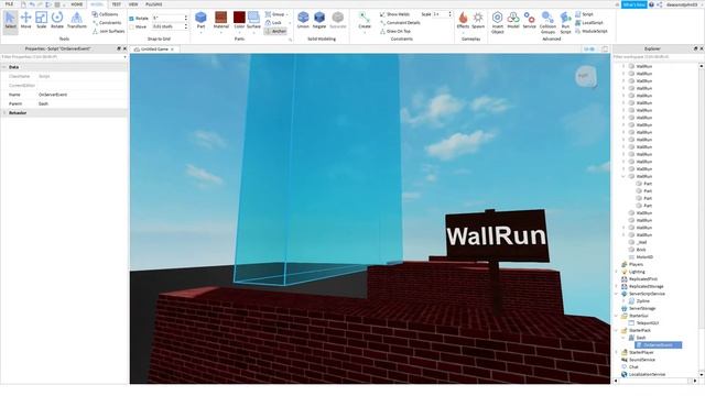 Roblox studio: all best parkour script! смотреть онлайн
