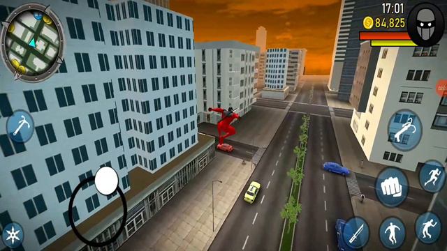 Blue Ninja Game Blue Spider-Man Gangstar Part #9 - Naw Mission Android Gameplay смотреть онлайн