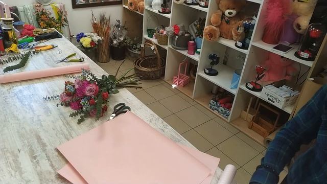 Простая упаковка букета смотреть онлайн