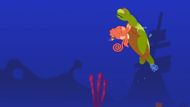 Club Baboo | Funny Dinosaur Videos | Baboo And Duke Are Picking Bananas | Triceratops, TRex