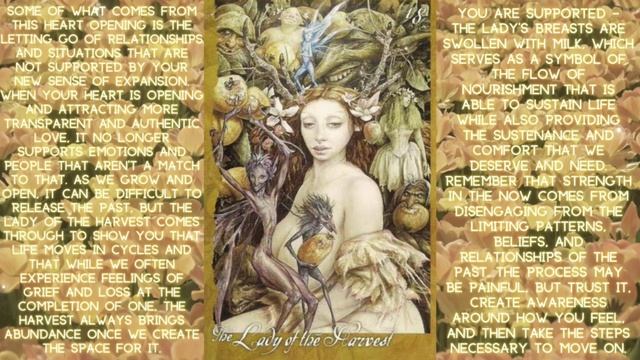 Card 18 | The Lady Of The Harvest | The Faeries' Oracle смотреть онлайн
