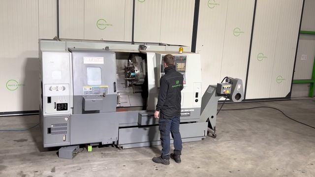 Hyundai KIA SKT 21 LMS CNC Turning center FANUC 21i MACH4METAL drehzentrum drehmaschine 6944 смотреть онлайн