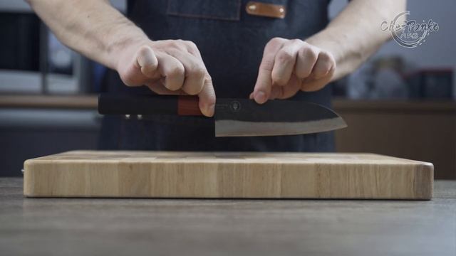 Dao Vua Classic V2 Santoku Review - Leaf Spring Steel - 165mm смотреть онлайн