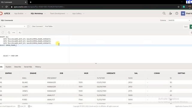 INSERT ALL in Multi-Table & Conditional Insert in Oracle || Hindi || TCS смотреть онлайн