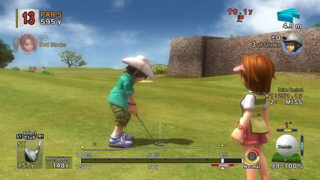 Hot Shots Golf:Out of Bounds (2008) on PS3 Emulator (2K) смотреть онлайн