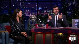 Оперная певица Аида Гарифуллина о рождественских концертах. Вечерний Ургант. Фрагмент выпуска от ...