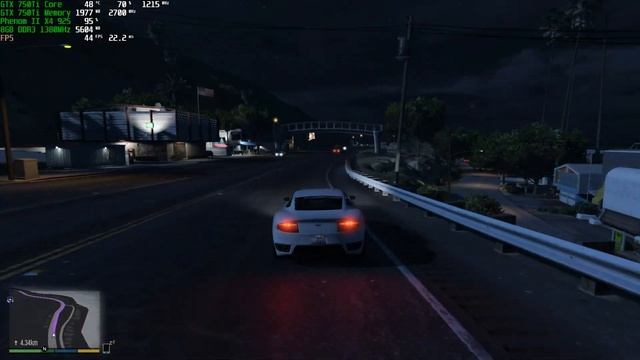 GTA V Benchmark + Gameplay | AMD Phenom II X4 925 + MSI GTX 750Ti смотреть онлайн