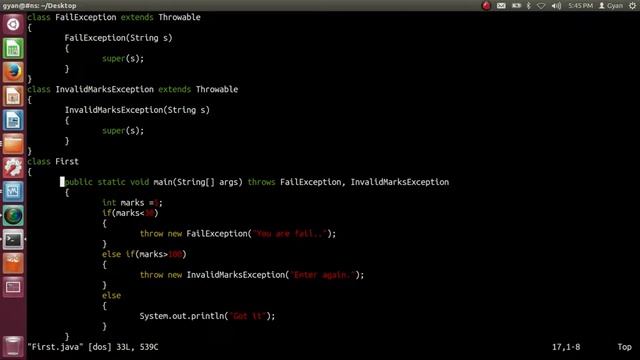 Exception Handling in Java | #15 | Customized Exception in Java смотреть онлайн