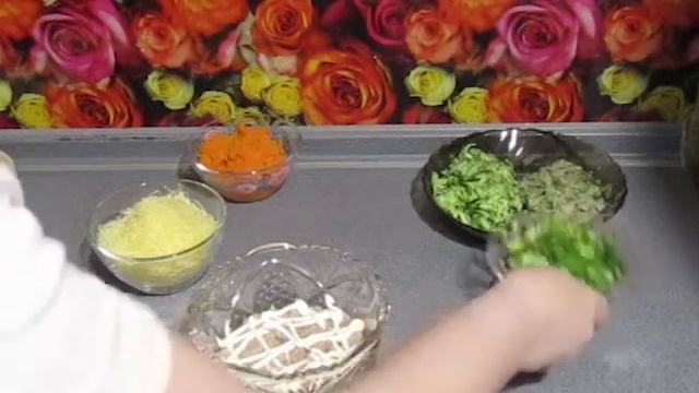 Салат " Нежность " смотреть онлайн