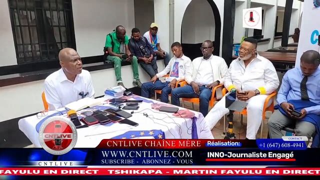 MARTIN FAYULU: CONFERENCE EN DIRECT смотреть онлайн