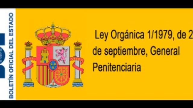 Ley Orgánica 1/1979, de 26 de septiembre, General Penitenciaria смотреть онлайн