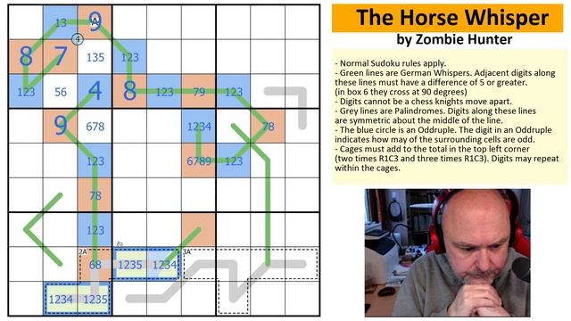 This Horse Sudoku has secrets hidden inside. смотреть онлайн