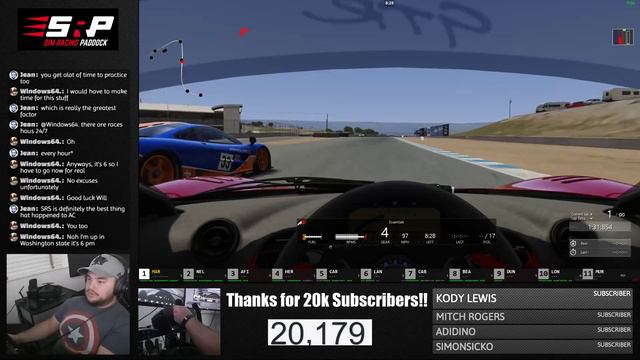 Assetto Corsa Sim Racing System - McLaren F1 GTR at Laguna Seca смотреть онлайн