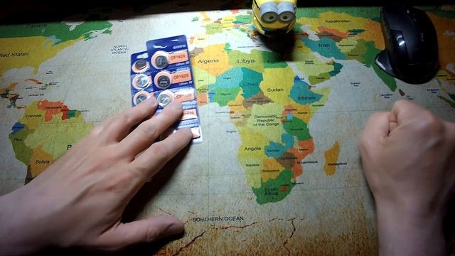 Финальные батарейки CR1620 - распаковка и краткий обзор