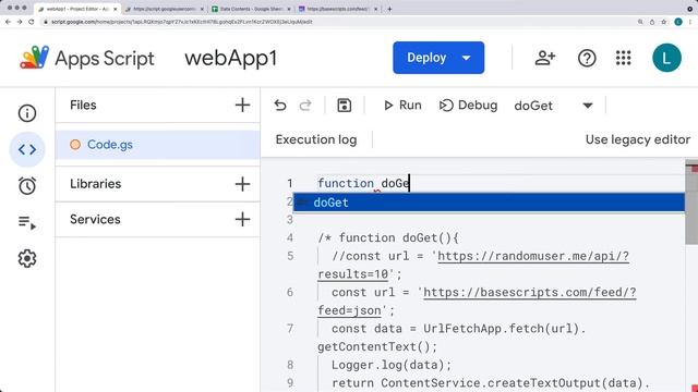 Web App Output as JSON data Web App JSON Feed ContentService from Sheets Data as JSON API endpoint смотреть онлайн
