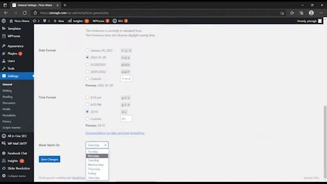 How to Set Time, Date and Site Language on your WordPress site. смотреть онлайн