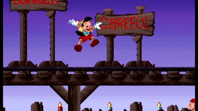 Pinocchio | SNES Longplay (Hard) [60 Fps]
