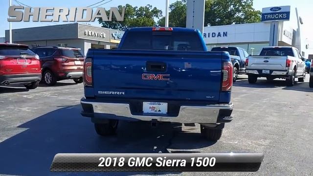 Used 2018 GMC Sierra 1500 SLT, Wilmington, DE T21172AA смотреть онлайн