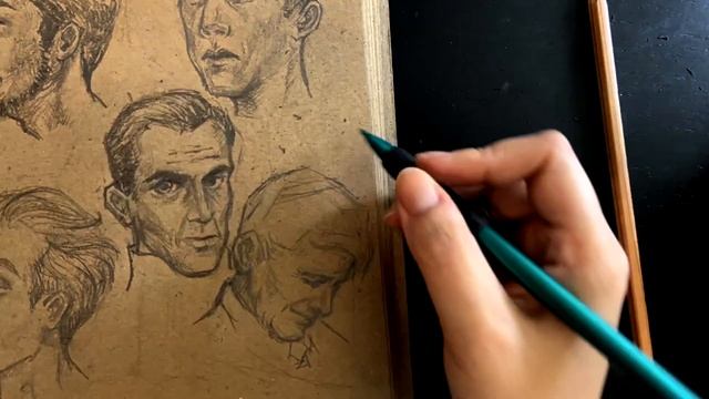 [SKETCH WITH ME] 100 HEADS CHALLENGE | DAY8 #Meds100Heads смотреть онлайн