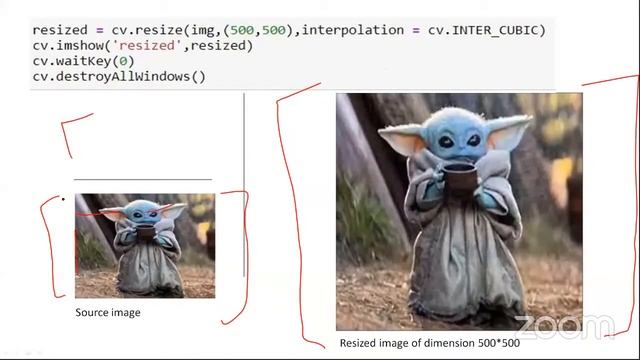 Resizing, Rotation, Translation of the image смотреть онлайн